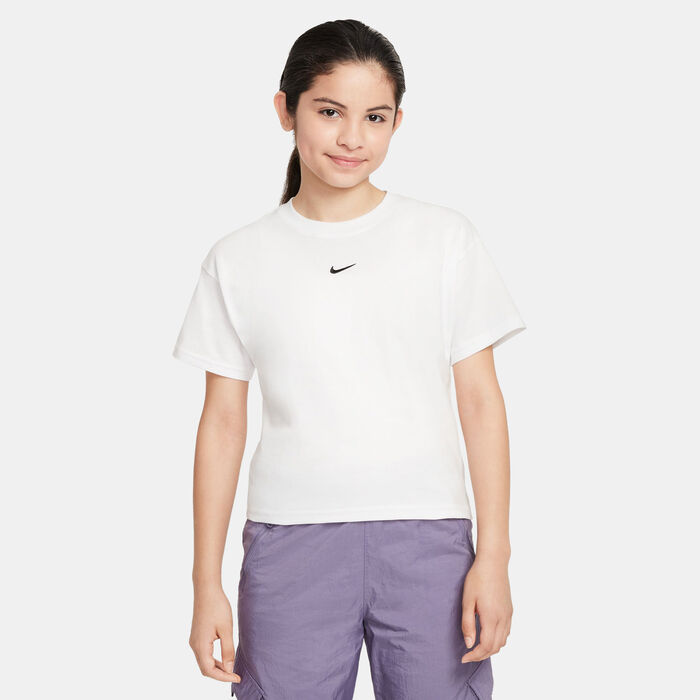 Nike Kids' Sportswear T-Shirt (Older Kids) White Nike Kids' Sportswear T-Shirt (Older Kids) White image number 0