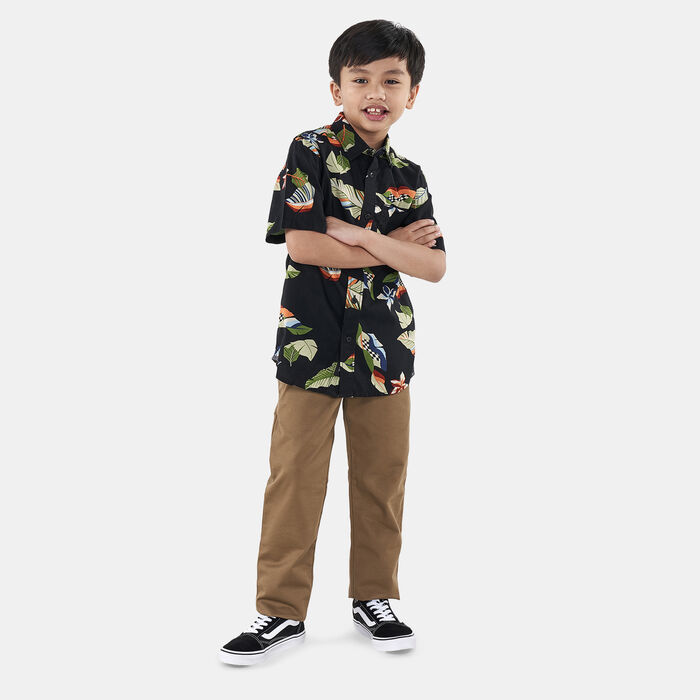Vans Kids' Lucid Floral Print Shirt Black Vans Kids' Lucid Floral Print Shirt Black image number 2