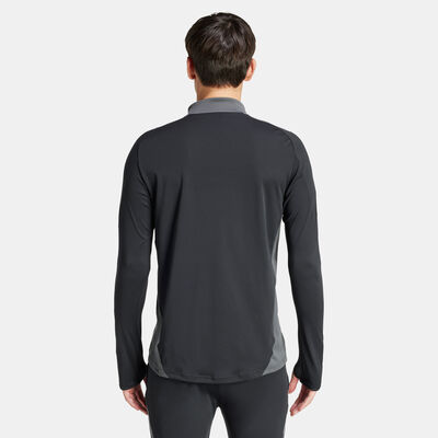 adidas Men's Tiro 24 Competition 1/4-Zip Football Top Black
