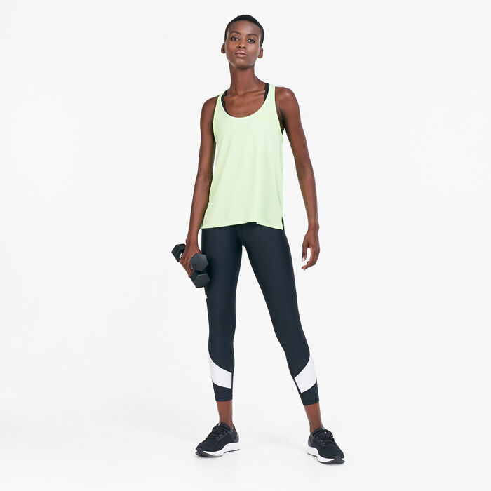Under Armour Women's Knockout Tank Top Green Under Armour Women's Knockout Tank Top Green image number 2
