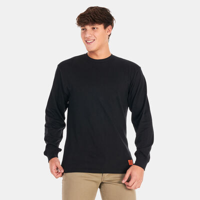Vans Men's RÆBURN Long Sleeve T-Shirt Black