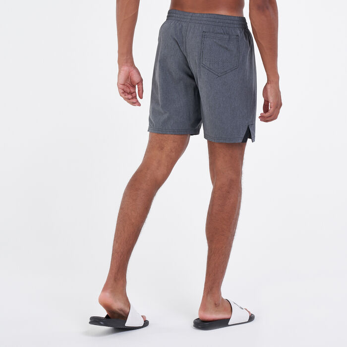 Nike Swim Men's 7-Inch Vital Volley Shorts yellow image number 1