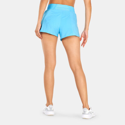 Nike Women's Swoosh Shorts Blue Nike Women's Swoosh Shorts Blue