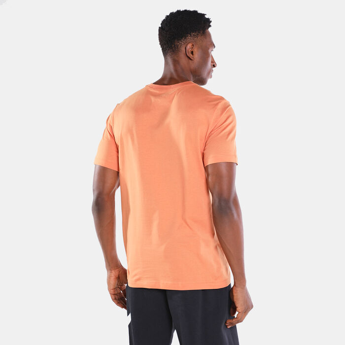 Nike Men's Sportswear Club T-Shirt Orange Nike Men's Sportswear Club T-Shirt Orange image number 1