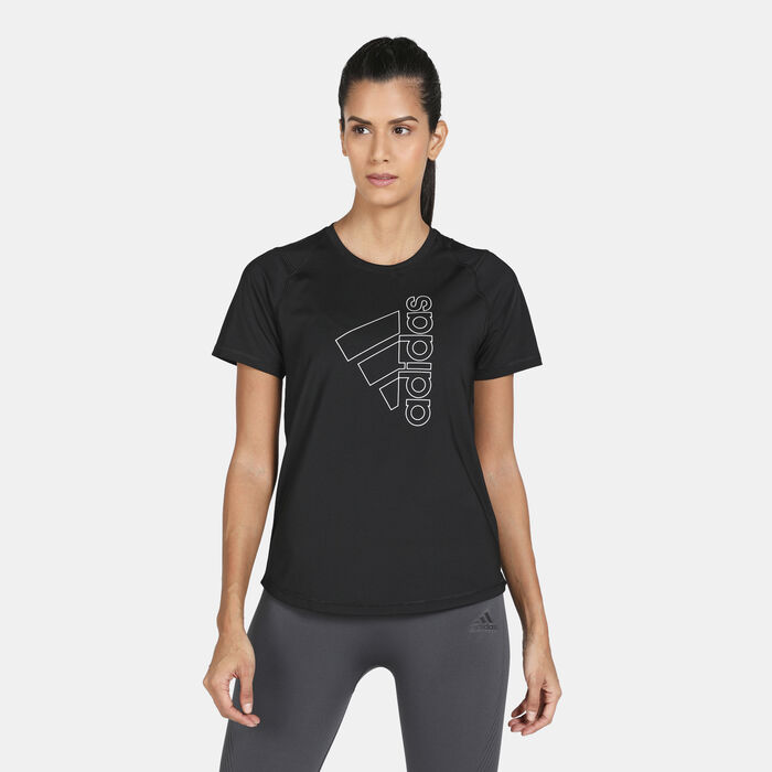 adidas Women's Badge of Sport T-Shirt Black adidas Women's Badge of Sport T-Shirt Black image number 0