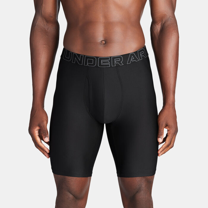 Under Armour Men's Performance Tech Mesh Boxerjock Boxers (3 Pack) Black Under Armour Men's Performance Tech Mesh Boxerjock Boxers (3 Pack) Black image number 0
