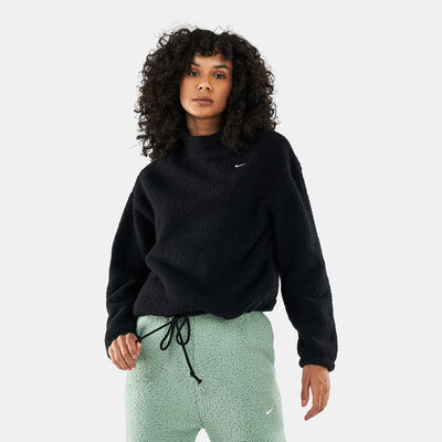 Nike Women's Therma-FIT Cosy Training Sweatshirt Black