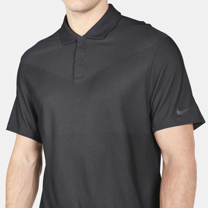Nike Golf Men's Golf Dri-FIT ADV Tiger Woods Polo Shirt Grey Nike Golf Men's Golf Dri-FIT ADV Tiger Woods Polo Shirt Grey image number 3
