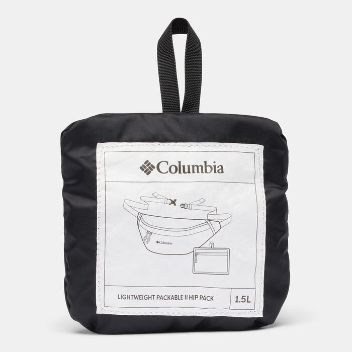 Columbia Lightweight Packable Waist Bag Black Columbia Lightweight Packable Waist Bag Black image number 3