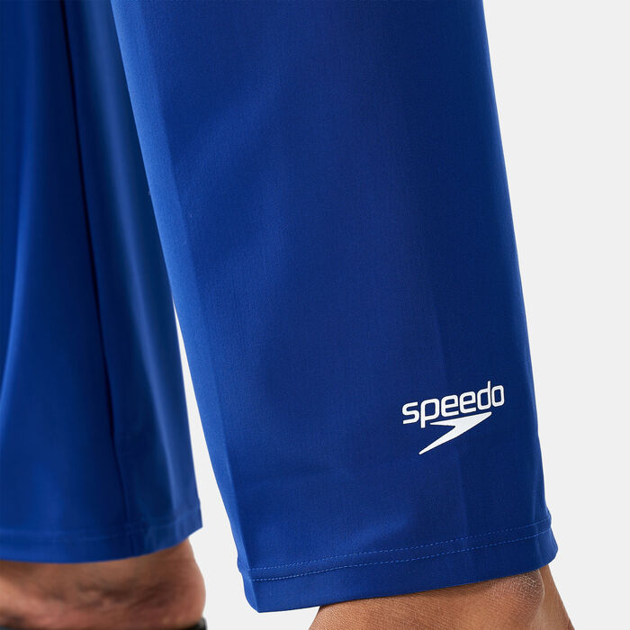 Speedo Women's Modest Deluxe Swimming Pants White image number 3