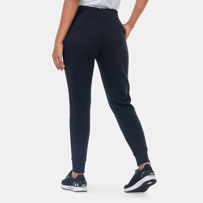 Under Armour Women's UA Rival Fleece Joggers Black image number 1