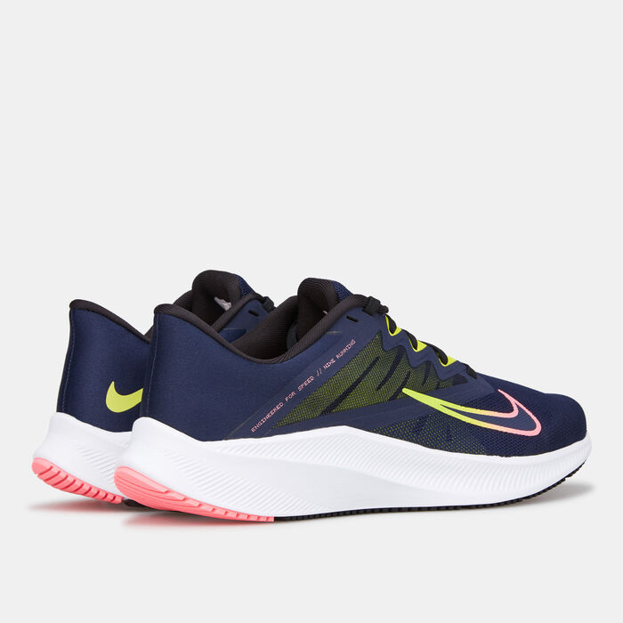Nike Women's Quest 3 Shoe Blue Nike Women's Quest 3 Shoe Blue image number 2