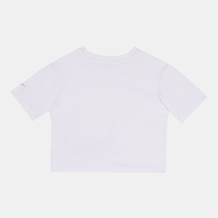 Nike Kids' Double Dot Swoosh T-Shirt (Younger Kids) White Nike Kids' Double Dot Swoosh T-Shirt (Younger Kids) White image number 1