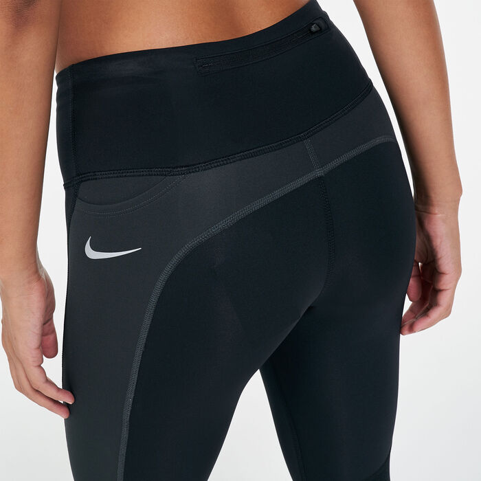 Nike Women's Epic Fast 7/8 Leggings Black Nike Women's Epic Fast 7/8 Leggings Black image number 3