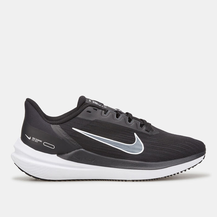 Nike Women's Air Winflo 9 Road Running Shoe Black Nike Women's Air Winflo 9 Road Running Shoe Black image number 0