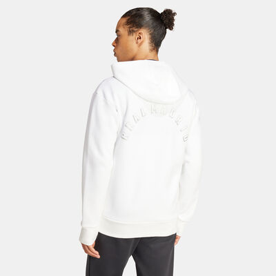 adidas Men's Real Madrid Anthem Jacket White
