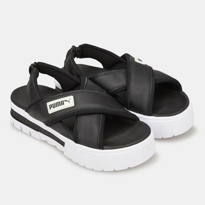 PUMA Women's Mayze Sandals Black image number 1