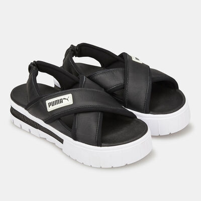 PUMA Women's Mayze Sandals Black PUMA Women's Mayze Sandals Black