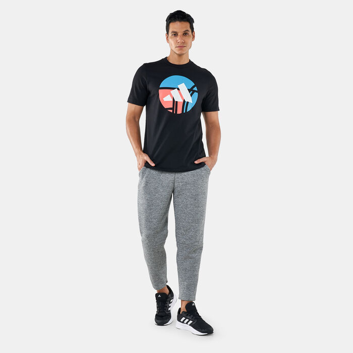 adidas Men's Energetic 3Bar Graphic T-Shirt Black adidas Men's Energetic 3Bar Graphic T-Shirt Black image number 2