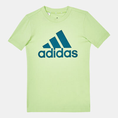 adidas Kids' Big Logo T-Shirt Green