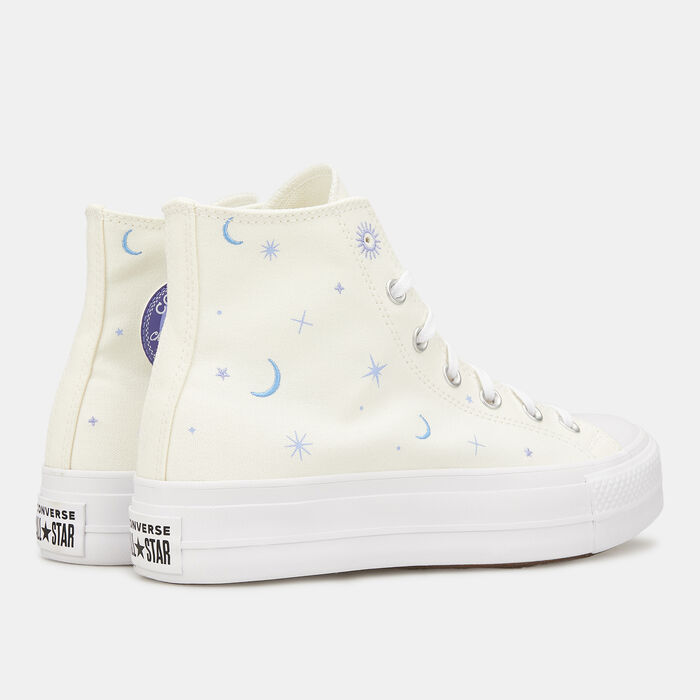 Converse Women's Chuck Taylor All Star Lift High Shoes Beige Converse Women's Chuck Taylor All Star Lift High Shoes Beige image number 2
