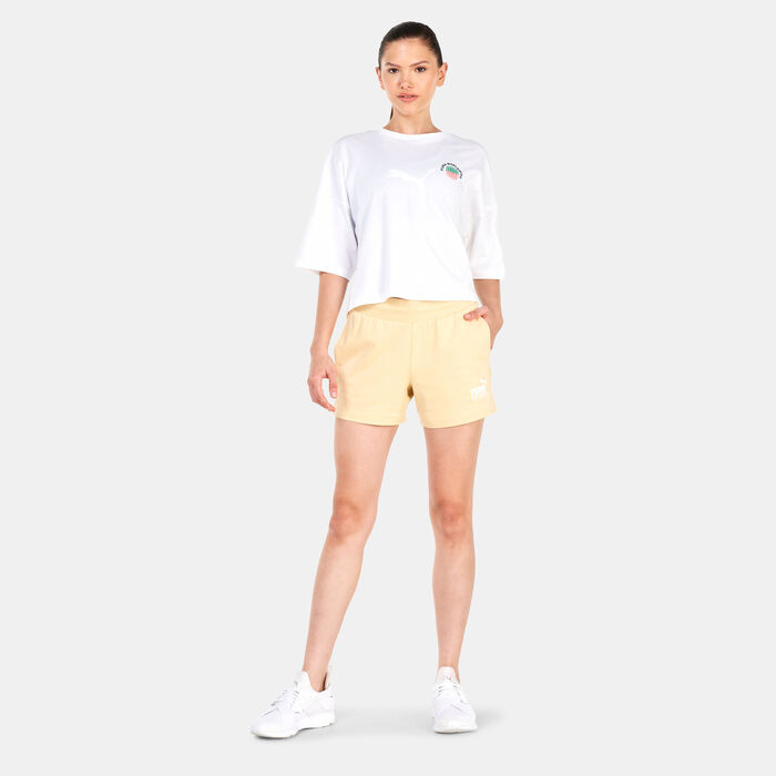 PUMA Women's Worldwide Graphic T-Shirt White image number 2