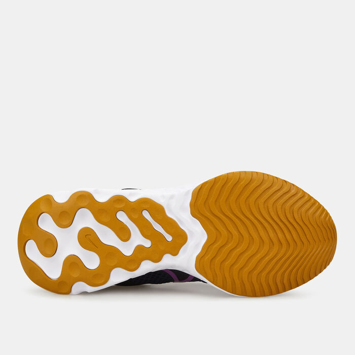 Nike Men's React Miler 3 Road Running Shoe Blue image number 3