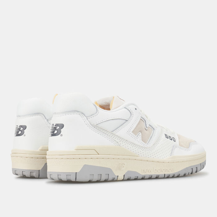 New Balance Men's BB550 Shoe White image number 2