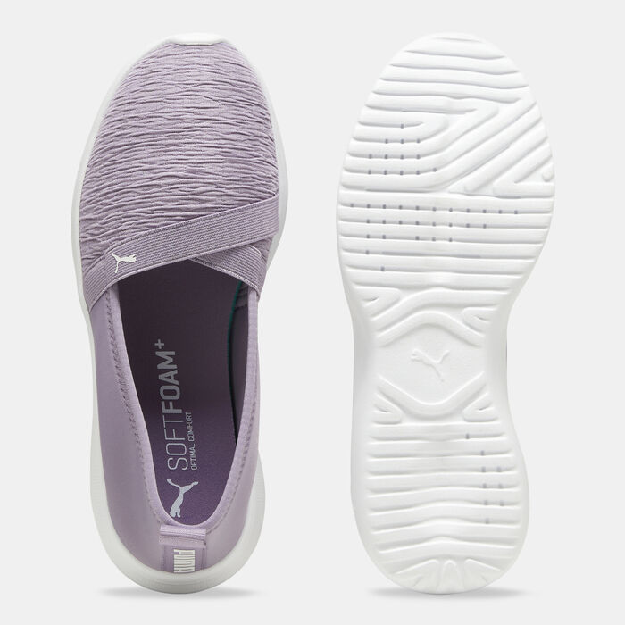PUMA Women's Adelina Slip-On Shoe Purple image number 3
