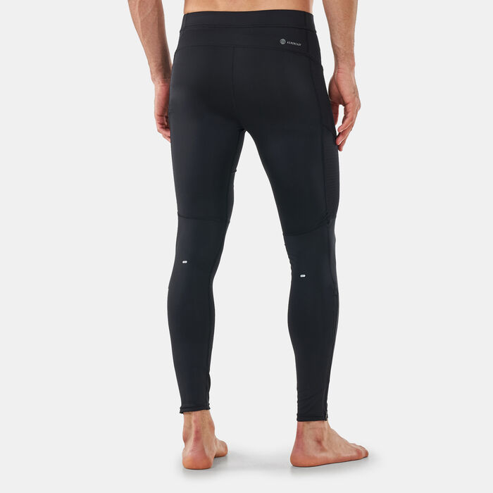 adidas Men's Own The Run Tights Black adidas Men's Own The Run Tights Black image number 1