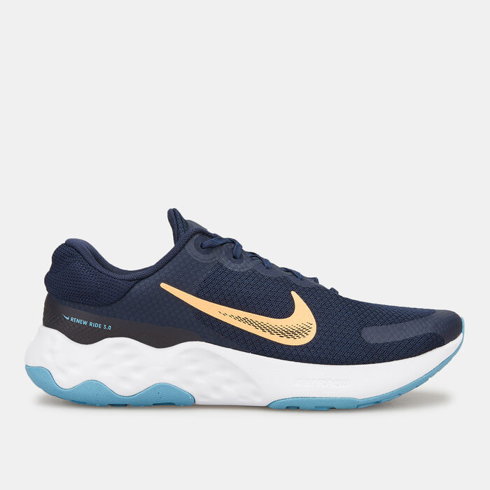 Nike Men's Renew Ride 3 Road Running Shoe Blue Nike Men's Renew Ride 3 Road Running Shoe Blue image number 0