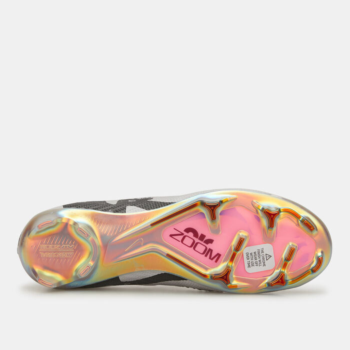 Nike Men's Mercurial Vapor 15 Elite AS Firm Ground Football Shoes Grey image number 3