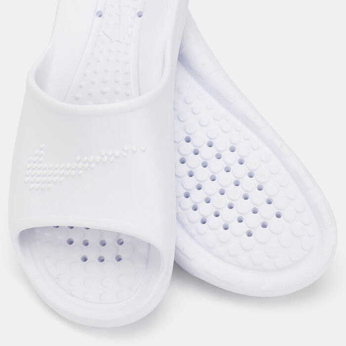 Nike Women's Victori One Shower Slides White Nike Women's Victori One Shower Slides White image number 2