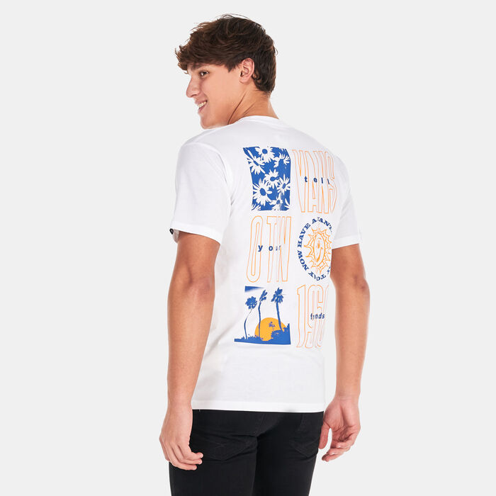 Vans Men's Vantastic Day T-Shirt White image number 0