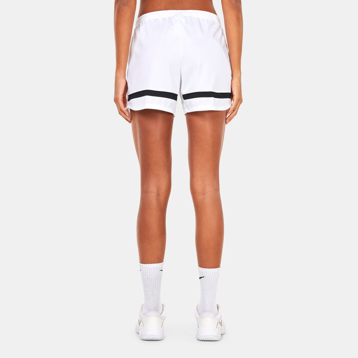 Nike Women's Dri-FIT Academy Knit Football Shorts White Nike Women's Dri-FIT Academy Knit Football Shorts White image number 1