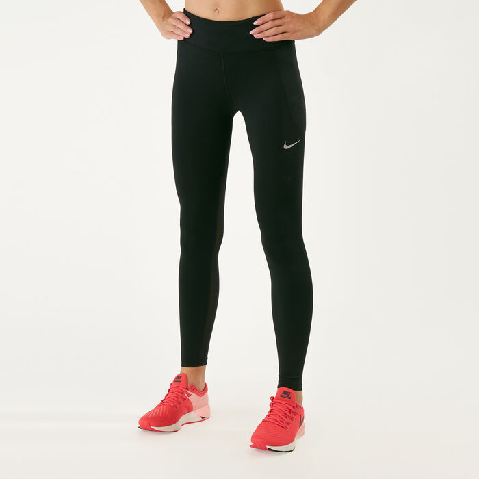Nike Women's Running Leggings Black Nike Women's Running Leggings Black image number 0