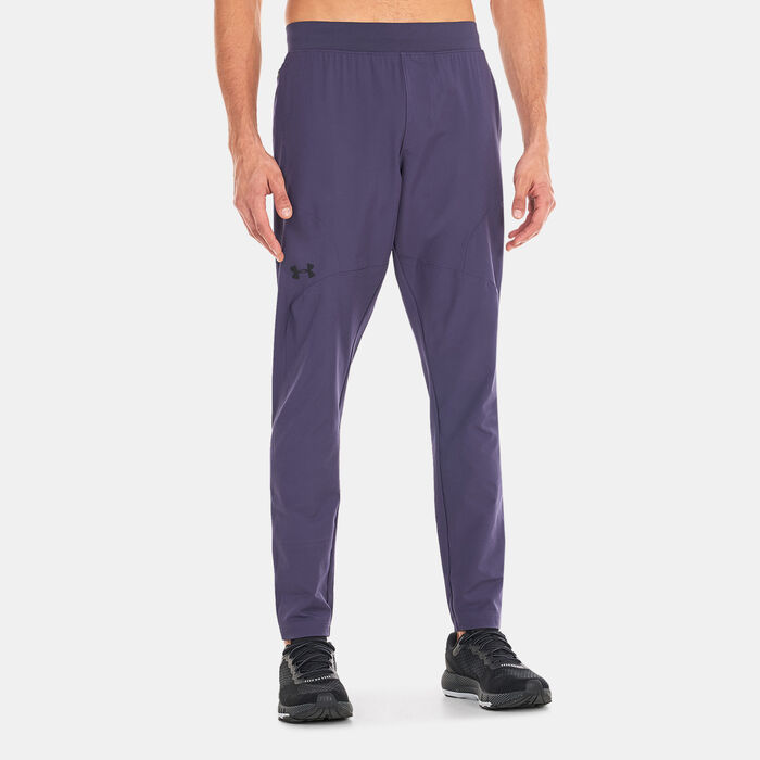 Under Armour Men's Unstoppable Tapered Pants Purple image number 0