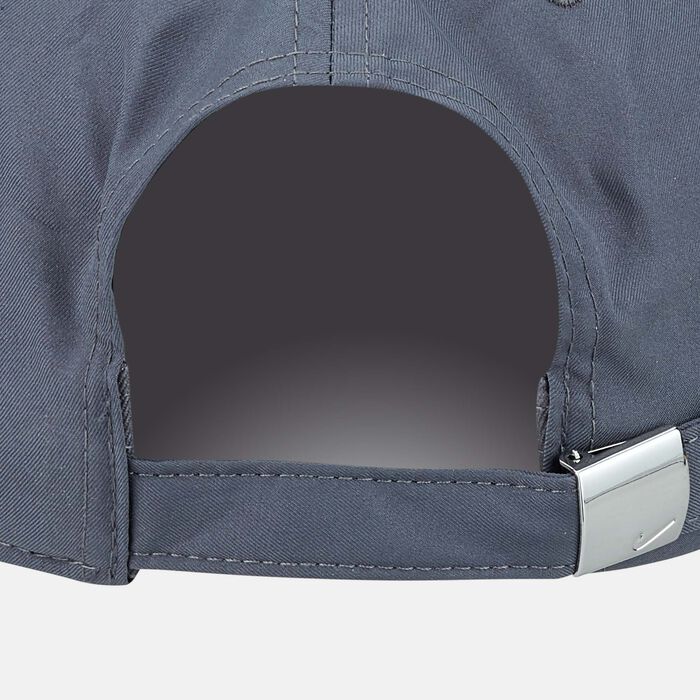 Nike Unisex Heritage86 Metal Swoosh Cap Grey image number 1