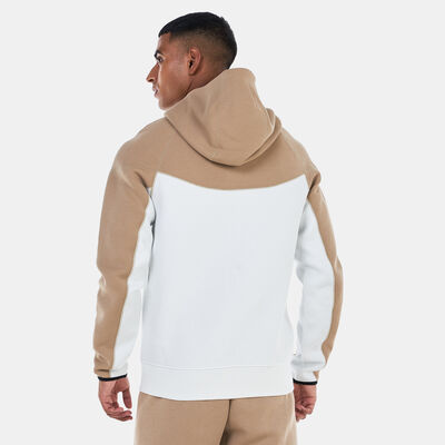 Nike Men's Sportswear Tech Fleece Windrunner Full-Zip Hoodie Beige