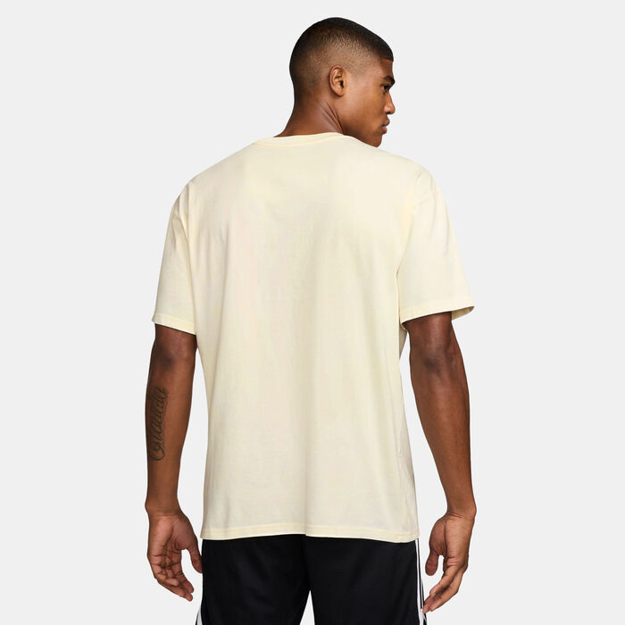 Nike Men's Sportswear Max90 T-Shirt Ivory image number 1