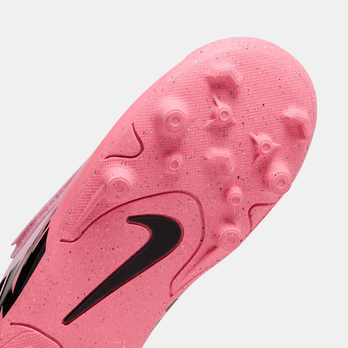 Nike Kids' Mercurial Vapor 15 Club Multi-Ground Football Shoes (Babies and Younger Kids) Pink Nike Kids' Mercurial Vapor 15 Club Multi-Ground Football Shoes (Babies and Younger Kids) Pink image number 9
