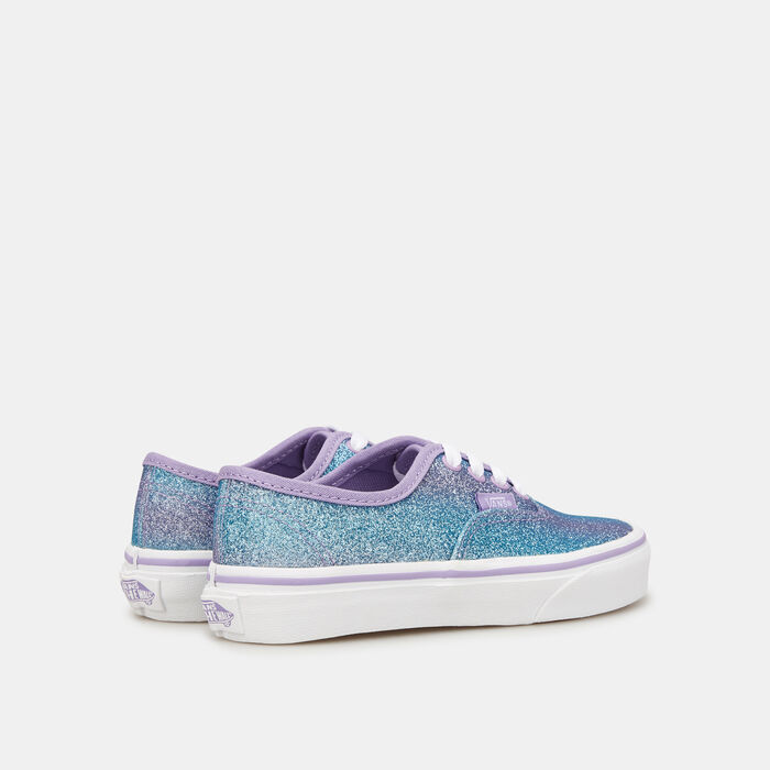 Vans Kids' Ombre Authentic Glitter Unisex Shoe Blue Vans Kids' Ombre Authentic Glitter Unisex Shoe Blue image number 2