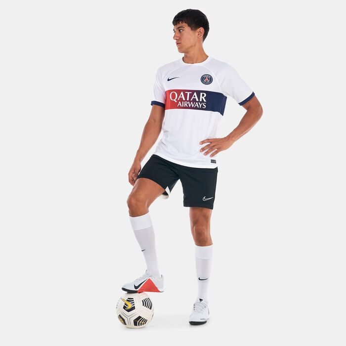 Nike Men's Dri-FIT Paris Saint-Germain Stadium Away Football Jersey - 2023/24 White Nike Men's Dri-FIT Paris Saint-Germain Stadium Away Football Jersey - 2023/24 White image number 2