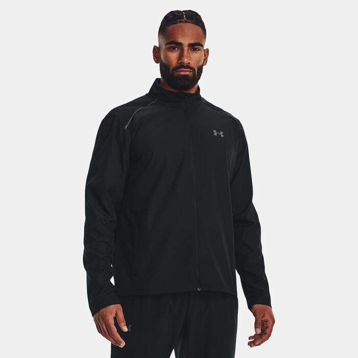 Under Armour Men's Launch Running Jacket Black Under Armour Men's Launch Running Jacket Black image number 0