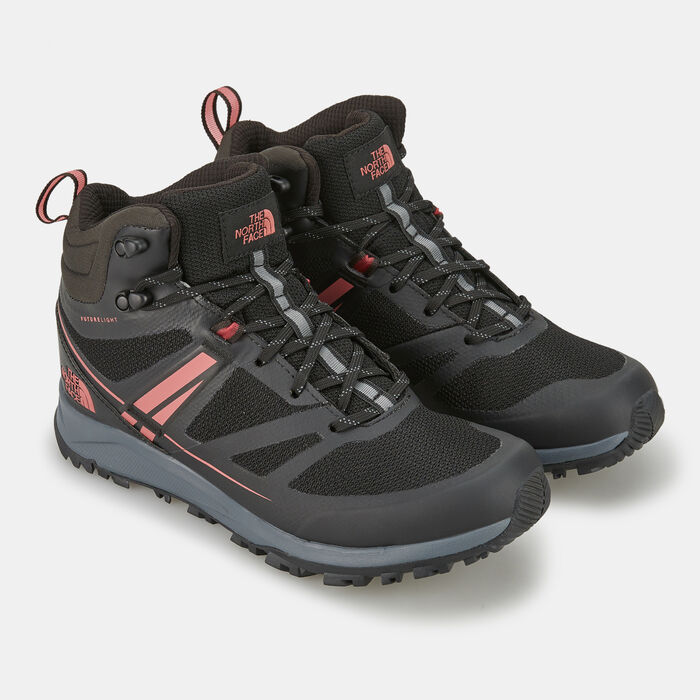 The North Face Women's Litewave Mid Futurelight Hiking Shoe Black The North Face Women's Litewave Mid Futurelight Hiking Shoe Black image number 1