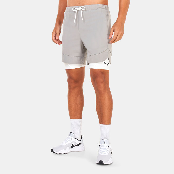 SQUATWOLF Men's Limitless 2-in-1 Shorts Grey image number 0
