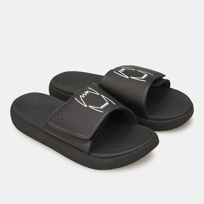 PUMA Men's Softride V BB Jaws Slides Black