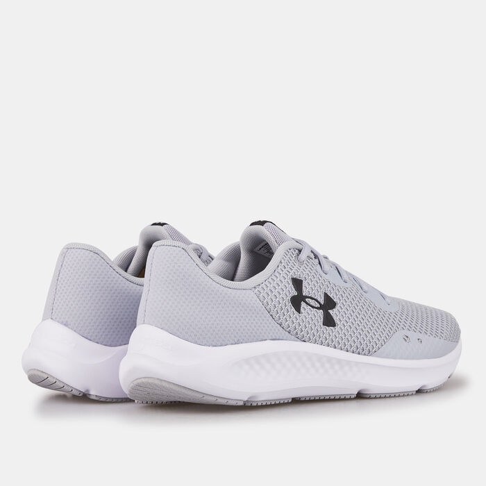 Under Armour Men's UA Charged Pursuit 3 Running Shoe Grey image number 3
