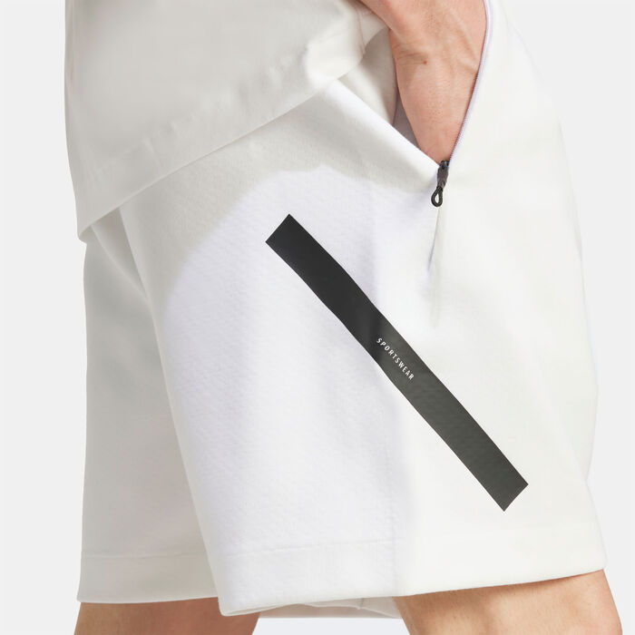 adidas Men's Z.N.E. Shorts White image number 3
