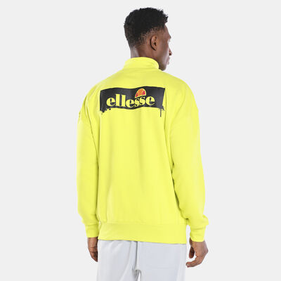 ellesse Men's Acido Half-Zip Sweatshirt Green